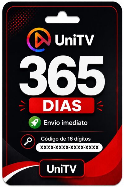 Recarga UniTV 365 Dias